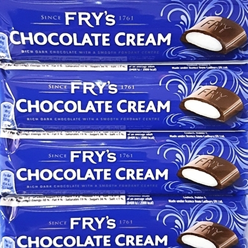 Frys Chocolate Cream (3 bars)